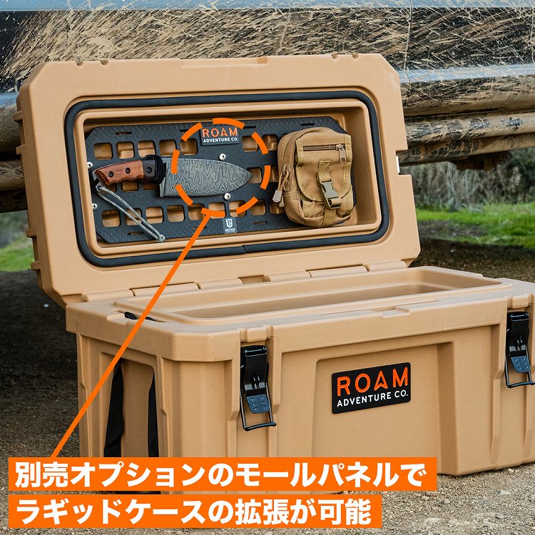 期間限定セール ROAM ADVENTURE CO. RUGGED CASE 52L ラギットケース 52リットル 選べる4カラー スレート/ODグリーン/デザートタン/ブラック  ローム アドベンチャー | ブランドでさがす,ROAM ADVENTURE CO.,RUGGED CASES | OODD | ダブルオーディー